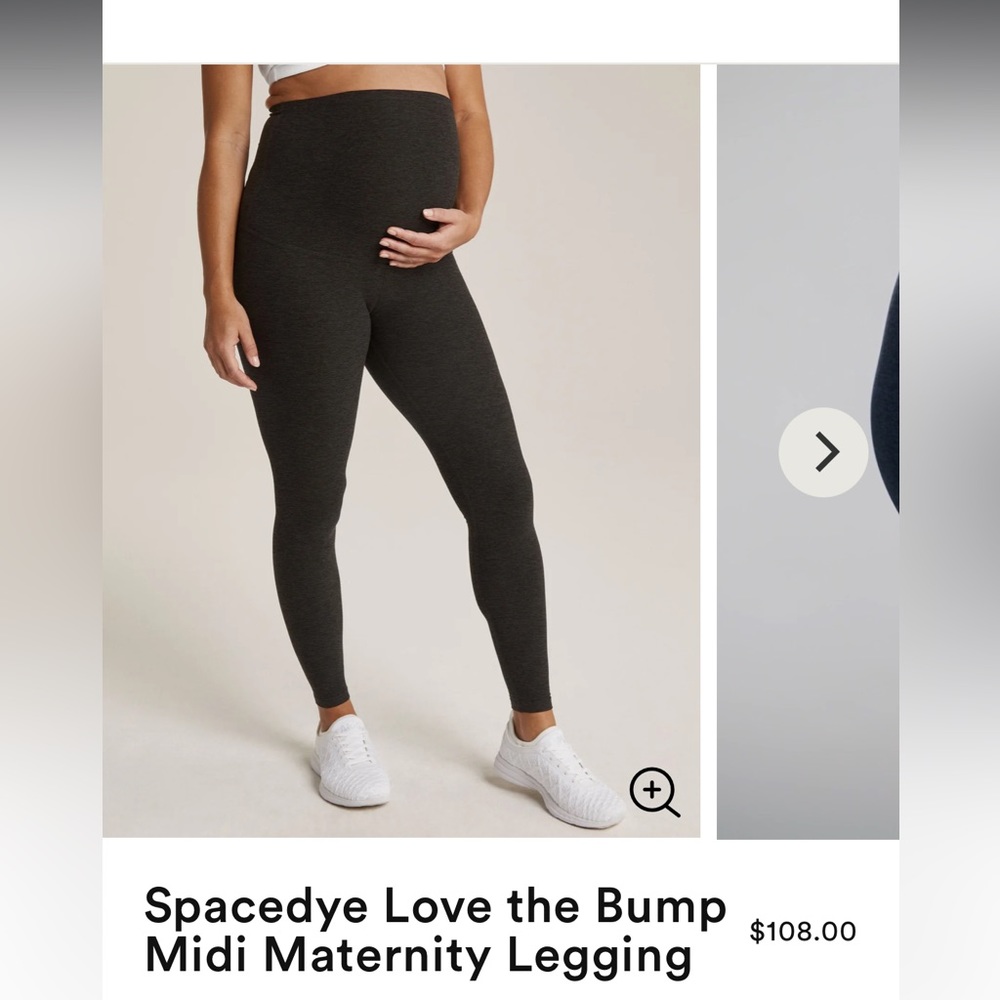 Beyond the Bump Black Maternity Leggings